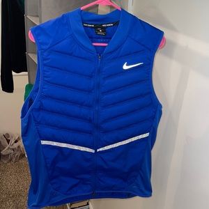 Nike running vest, royal blue.